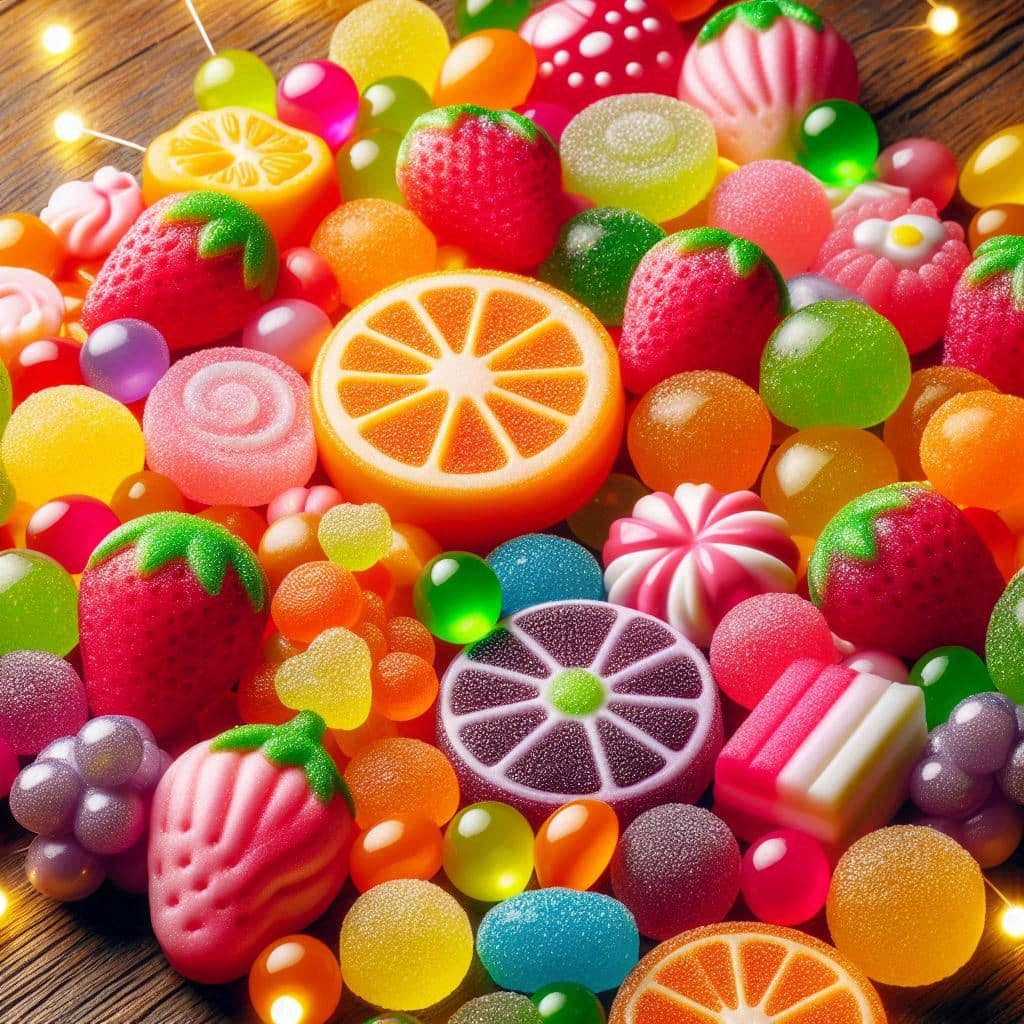 Sweet Fruit Candy duftet süß, fruchtig und herrlich verspielt – wie ein bunter Mix aus saftigen Früchten und weichen Bonbons. Ein fröhlicher, lebendiger Duft, der sofort gute Laune macht und eine leichte, zuckrige Frische in den Raum bringt. Perfekt für alle, die süße, fruchtige und jugendlich‑leichte Düfte lieben.