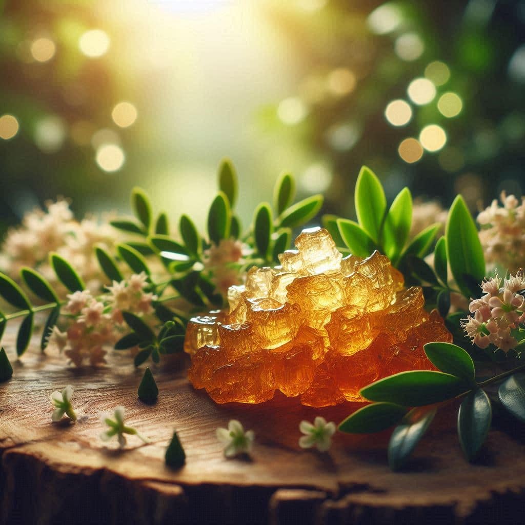 Myrrh duftet warm, harzig und leicht balsamisch – ein tiefer, beruhigender Duft mit einer sanften Süße und einer geheimnisvollen, orientalischen Note. Er wirkt erdend, edel und wohltuend und bringt sofort eine ruhige, warme Atmosphäre in den Raum.