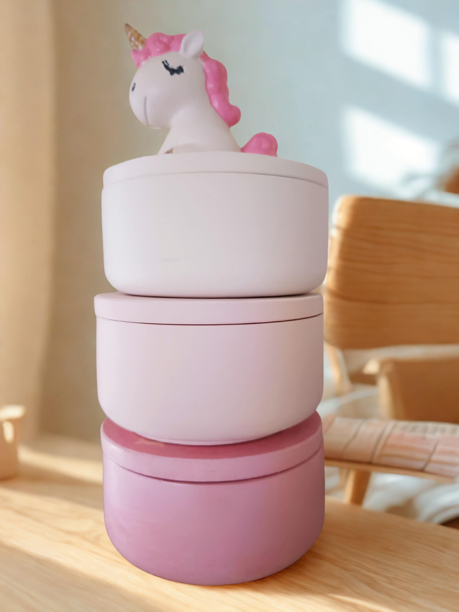 Handgefertigte Gipsdeko