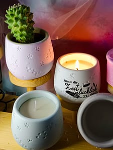 Kerze mit Duftauswahl