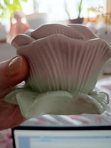 große vintage‑rose – diy rohling zum selbstgestalten