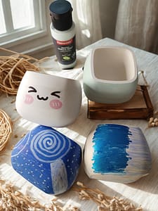 gipstöpfchen 6×6 cm zur selbstgestaltung