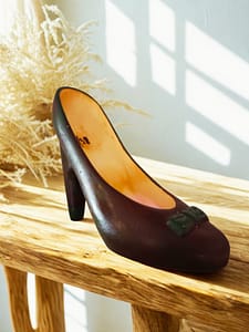 Unikat Nr. 3 – Exklusiver Gips‑High Heel in Camouflage