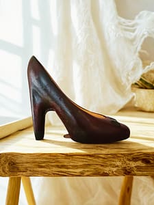 Unikat Nr. 3 – Exklusiver Gips‑High Heel in Camouflage