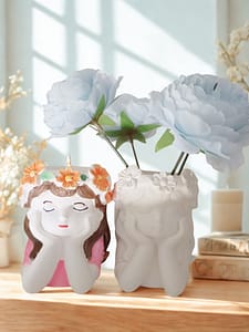 blumenmädchen lilly | handgefertigt aus gips |diy