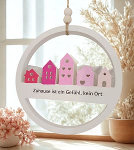 Fensterdeo aus Gips – ein Stück Zuhause zum Aufhängen