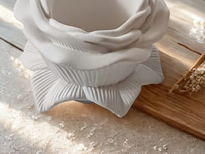 Große offene Rose – Rohling zum Selbstgestalten