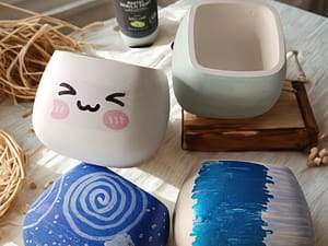 gipstöpfchen 6×6 cm zur selbstgestaltung