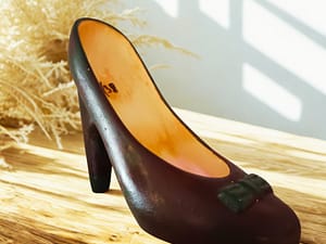 Unikat Nr. 3 – Exklusiver Gips‑High Heel in Camouflage